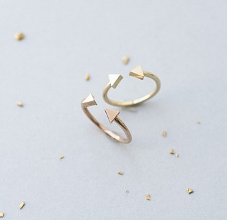 Золотое кольцо "Стрелки" к05487 №4