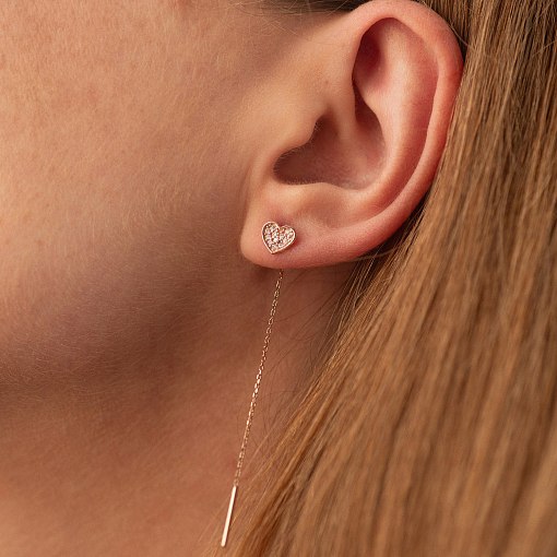 Сережки - протяжки 