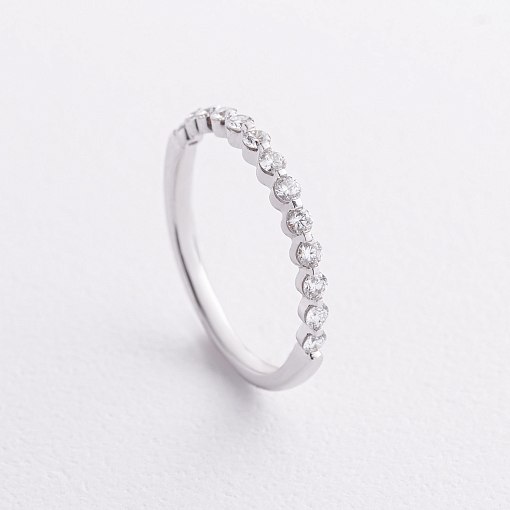 Золота каблучка з діамантами кб0595ri