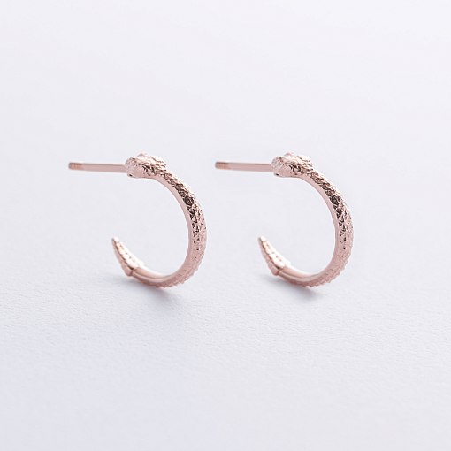 Золоті сережки - пусети 