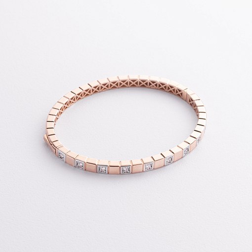 Жорсткий золотий браслет 