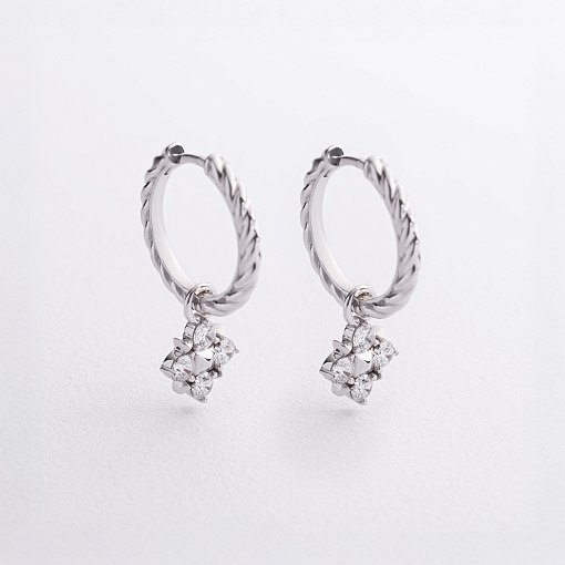 Золоті сережки - кільця 