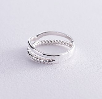 Серебряное кольцо "Эдита" 112654 №5