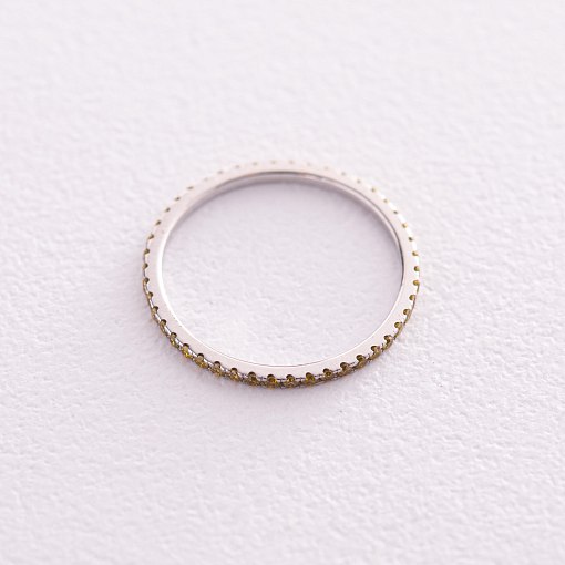Золотое кольцо с желтыми бриллиантами 226921121 5